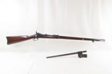 Antique SPRINGFIELD Model 1879 TRAPDOOR Rifle INDIAN Spanish-American WARS With a SOCKET BAYONET, SCABBARD, & HANGER - 2 of 22