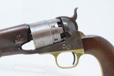 1862 CIVIL WAR Antique COLT US Model 1860 ARMY Revolver BATTLE of CAMPECHE“JT” John Taylor Inspector Cartouche - 6 of 25