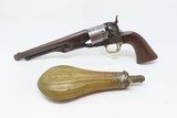 1862 CIVIL WAR Antique COLT US Model 1860 ARMY Revolver BATTLE of CAMPECHE“JT” John Taylor Inspector Cartouche - 2 of 25