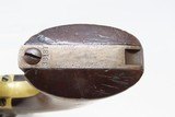 1862 CIVIL WAR Antique COLT US Model 1860 ARMY Revolver BATTLE of CAMPECHE“JT” John Taylor Inspector Cartouche - 17 of 25