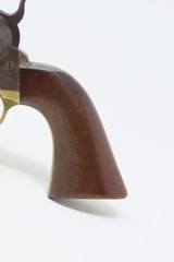 1862 CIVIL WAR Antique COLT US Model 1860 ARMY Revolver BATTLE of CAMPECHE“JT” John Taylor Inspector Cartouche - 5 of 25