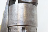 1862 CIVIL WAR Antique COLT US Model 1860 ARMY Revolver BATTLE of CAMPECHE“JT” John Taylor Inspector Cartouche - 21 of 25
