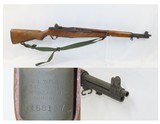 SPRINGFIELD U.S. M1 GARAND .30-06 Cal Infantry Rifle C&R WWII KOREA 1942/53 The greatest battle implement ever devised - Patton - 1 of 20