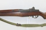 KOREAN WAR II Era SPRINGFIELD U.S. M1 GARAND .30-06 Cal. Infantry Rifle C&R With “DOD Eagle” Marked Stock and CANVAS SLING - 16 of 20