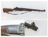 KOREAN WAR II Era SPRINGFIELD U.S. M1 GARAND .30-06 Cal. Infantry Rifle C&R With “DOD Eagle” Marked Stock and CANVAS SLING - 1 of 20