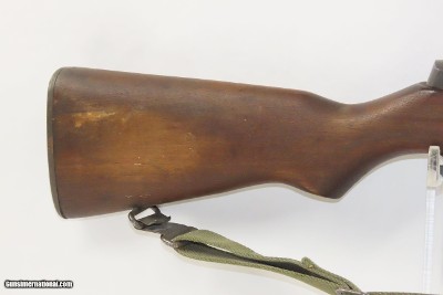 KOREAN WAR II Era SPRINGFIELD U.S. M1 GARAND .30-06 Cal. Infantry Rifle C&R With “DOD Eagle” Marked Stock and CANVAS SLING - Image 3 of 20