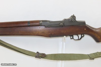 KOREAN WAR II Era SPRINGFIELD U.S. M1 GARAND .30-06 Cal. Infantry Rifle C&R With “DOD Eagle” Marked Stock and CANVAS SLING - Image 16 of 20