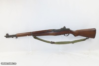 KOREAN WAR II Era SPRINGFIELD U.S. M1 GARAND .30-06 Cal. Infantry Rifle C&R With “DOD Eagle” Marked Stock and CANVAS SLING - Image 14 of 20