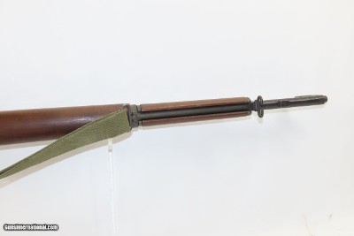 KOREAN WAR II Era SPRINGFIELD U.S. M1 GARAND .30-06 Cal. Infantry Rifle C&R With “DOD Eagle” Marked Stock and CANVAS SLING - Image 8 of 20