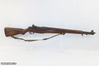 KOREAN WAR II Era SPRINGFIELD U.S. M1 GARAND .30-06 Cal. Infantry Rifle C&R With “DOD Eagle” Marked Stock and CANVAS SLING - Image 2 of 20