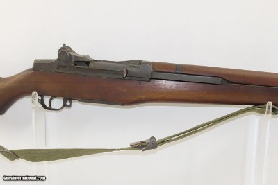 KOREAN WAR II Era SPRINGFIELD U.S. M1 GARAND .30-06 Cal. Infantry Rifle C&R With “DOD Eagle” Marked Stock and CANVAS SLING - Image 4 of 20