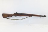 KOREAN WAR II Era SPRINGFIELD U.S. M1 GARAND .30-06 Cal. Infantry Rifle C&R With “DOD Eagle” Marked Stock and CANVAS SLING - 2 of 20