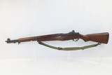 KOREAN WAR II Era SPRINGFIELD U.S. M1 GARAND .30-06 Cal. Infantry Rifle C&R With “DOD Eagle” Marked Stock and CANVAS SLING - 14 of 20