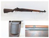 1942 WORLD WAR II WINCHESTER U.S. M1 GARAND .30-06 Infantry Rifle SA Barrel 