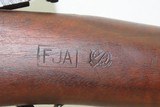 WORLD WAR II US Remington M1903A3 BOLT ACTION .30-06 Springfield C&R Rifle
FLAMING BOMB Marked with “RA/6-43” Marked Barrel - 17 of 23