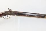 ENGRAVED Antique SAMUEL MIER Half-Stock .36 Long Rifle SILVER Kentucky Style HUNTING/HOMESTEAD Long Rifle - 4 of 20