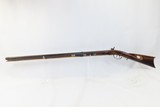 ENGRAVED Antique SAMUEL MIER Half-Stock .36 Long Rifle SILVER Kentucky Style HUNTING/HOMESTEAD Long Rifle - 15 of 20