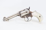 NICKEL & PEARL COLT Model 1877 LIGHTNING .38 Revolver C&R DOC HOLLIDAY 1906 Classic Double Action Six-Shooter - 2 of 21
