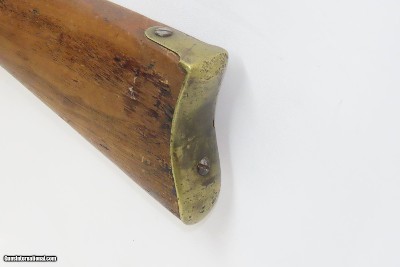 RARE 1 of 770 U.S. JAMES MERRILL .54 cal RIFLE CIVIL WAR Antique 33” 2-Band Issued to Units from Michigan, Arkansas, and Massachusetts - Image 20 of 20