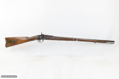 RARE 1 of 770 U.S. JAMES MERRILL .54 cal RIFLE CIVIL WAR Antique 33” 2-Band Issued to Units from Michigan, Arkansas, and Massachusetts - Image 2 of 20