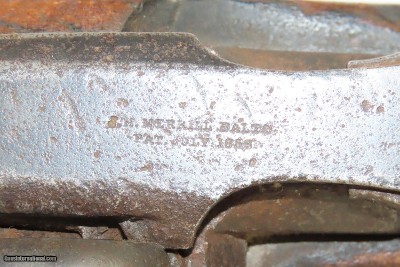 RARE 1 of 770 U.S. JAMES MERRILL .54 cal RIFLE CIVIL WAR Antique 33” 2-Band Issued to Units from Michigan, Arkansas, and Massachusetts - Image 12 of 20