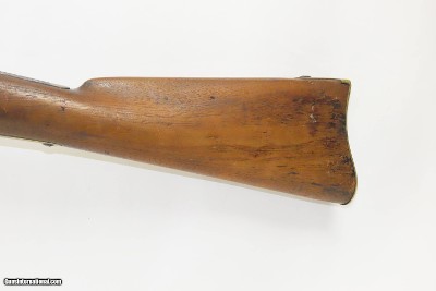 RARE 1 of 770 U.S. JAMES MERRILL .54 cal RIFLE CIVIL WAR Antique 33” 2-Band Issued to Units from Michigan, Arkansas, and Massachusetts - Image 16 of 20