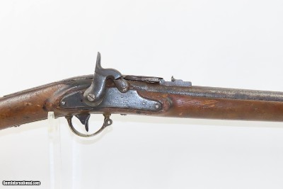 RARE 1 of 770 U.S. JAMES MERRILL .54 cal RIFLE CIVIL WAR Antique 33” 2-Band Issued to Units from Michigan, Arkansas, and Massachusetts - Image 4 of 20