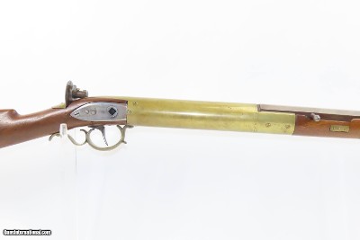 19th Century CRANK HANDLE Sliding Barrel 7.5mm “Gallery/Parlor” AIR GUNPrimarily Used for INDOOR TARGET SHOOTING - Image 4 of 19