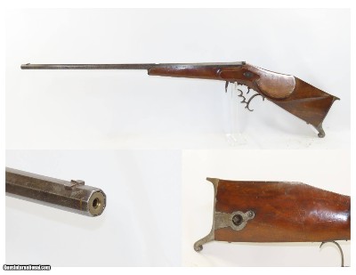 GERMANIC Mid-Nineteenth Century BELLOWS Crank Handle Tip-Up Barrel AIR GUN
Primarily Used for INDOOR TARGET SHOOTING