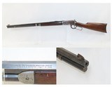 c1915 WINCHESTER Model 1894 Rifle .30-30 WCF WWI Great War pre-1964 JMB C&R With Octagonal Barrel & Crescent Butt Plate