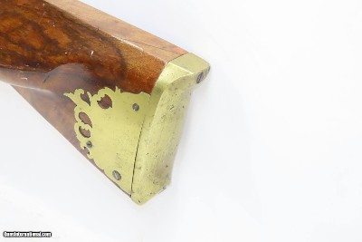 K. KIENDLBACHER Bellows LANCASTER, PENNSYLVANIA Tip-Up AIR GUN .34 8.5mm 19th Century RELIEF CARVED GERMANIC STOCK - Image 17 of 18