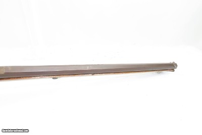 K. KIENDLBACHER Bellows LANCASTER, PENNSYLVANIA Tip-Up AIR GUN .34 8.5mm 19th Century RELIEF CARVED GERMANIC STOCK - Image 12 of 18