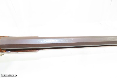 K. KIENDLBACHER Bellows LANCASTER, PENNSYLVANIA Tip-Up AIR GUN .34 8.5mm 19th Century RELIEF CARVED GERMANIC STOCK - Image 9 of 18