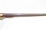 K. KIENDLBACHER Bellows LANCASTER, PENNSYLVANIA Tip-Up AIR GUN .34 8.5mm 19th Century RELIEF CARVED GERMANIC STOCK - 11 of 18
