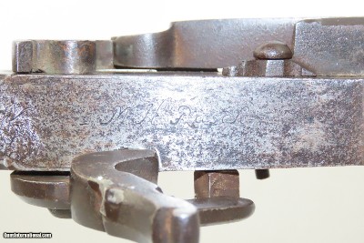 WIND GUN Late 1700s/Early 1800s European M.H. RASEF Stock Reservoir AIR GUN Likely AUSTRIAN or GERMANIC Origin - Image 11 of 22