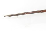 NAPOLEONIC WARS Era Antique “BROWN BESS” .75 Flintlock Musket INDIA PATTERN TOWER Marked WAR OF 1812 Long Arm - 20 of 22