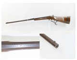AUSTRIAN 19th Century F. HOVER Bellows Crank Handle Tip-Up Barrel AIR GUN
Primarily Used for INDOOR TARGET SHOOTING