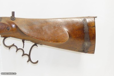 AUSTRIAN 19th Century F. HOVER Bellows Crank Handle Tip-Up Barrel AIR GUNPrimarily Used for INDOOR TARGET SHOOTING - Image 3 of 20