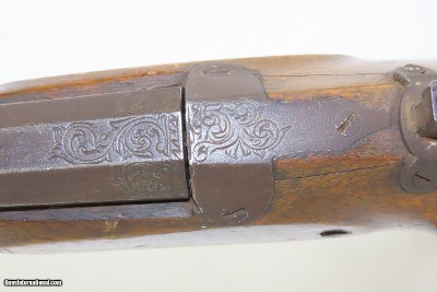 AUSTRIAN 19th Century F. HOVER Bellows Crank Handle Tip-Up Barrel AIR GUNPrimarily Used for INDOOR TARGET SHOOTING - Image 10 of 20