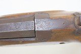 AUSTRIAN 19th Century F. HOVER Bellows Crank Handle Tip-Up Barrel AIR GUN
Primarily Used for INDOOR TARGET SHOOTING - 10 of 20
