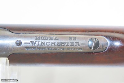c1923 mfr. WINCHESTER Model 92 Lever Action Rifle .25-20 WCF C&R BROWNINGROARING TWENTIES Lever Action Rifle - Image 12 of 21