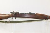 WORLD WAR II U.S. Remington M1903 BOLT ACTION .30-06 Springfield C&R Rifle
Made in 1942 w/SA/11-44 MARKED BARREL & NYLON SLING - 4 of 18