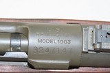 WORLD WAR II U.S. Remington M1903 BOLT ACTION .30-06 Springfield C&R Rifle
Made in 1942 w/SA/11-44 MARKED BARREL & NYLON SLING - 8 of 18