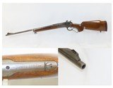 1888 Antique WINCHESTER M1886 Lever Action Rifle .35 Remington Conversion
With Compass Embedded in the Stock