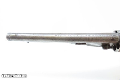 1861 Antique CIVIL WAR COLT Model 1860 ARMY .44 Caliber Percussion REVOLVER 4-Screw Civil War Production - Image 10 of 18