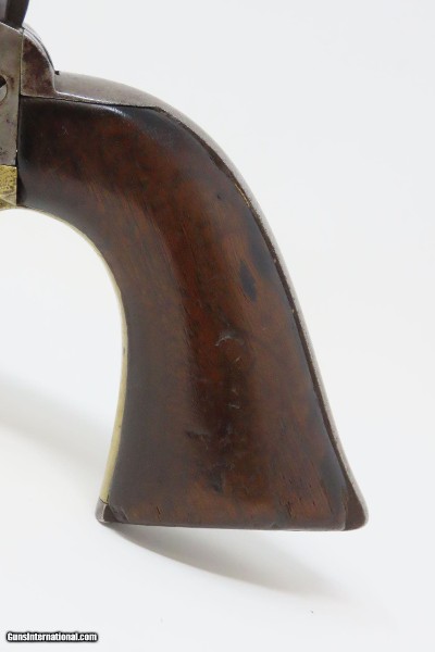 1861 Antique CIVIL WAR COLT Model 1860 ARMY .44 Caliber Percussion REVOLVER 4-Screw Civil War Production - Image 3 of 18