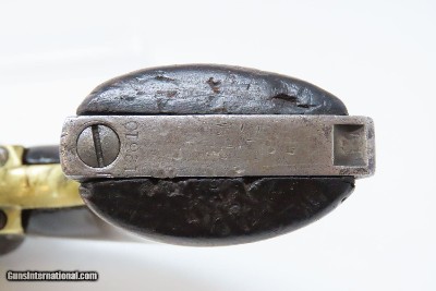 1861 Antique CIVIL WAR COLT Model 1860 ARMY .44 Caliber Percussion REVOLVER 4-Screw Civil War Production - Image 12 of 18