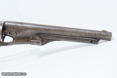 1861 Antique CIVIL WAR COLT Model 1860 ARMY .44 Caliber Percussion REVOLVER 4-Screw Civil War Production - Image 18 of 18