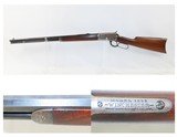 Iconic WINCHESTER Model 1892 Lever Action REPEATING RIFLE in .25 20 WCF C&R TURN of the CENTURY Lever Action Rifle Made in 1912