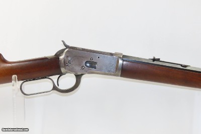 Iconic WINCHESTER Model 1892 Lever Action REPEATING RIFLE in .25-20 WCF C&R TURN of the CENTURY Lever Action Rifle Made in 1912 - Image 18 of 21